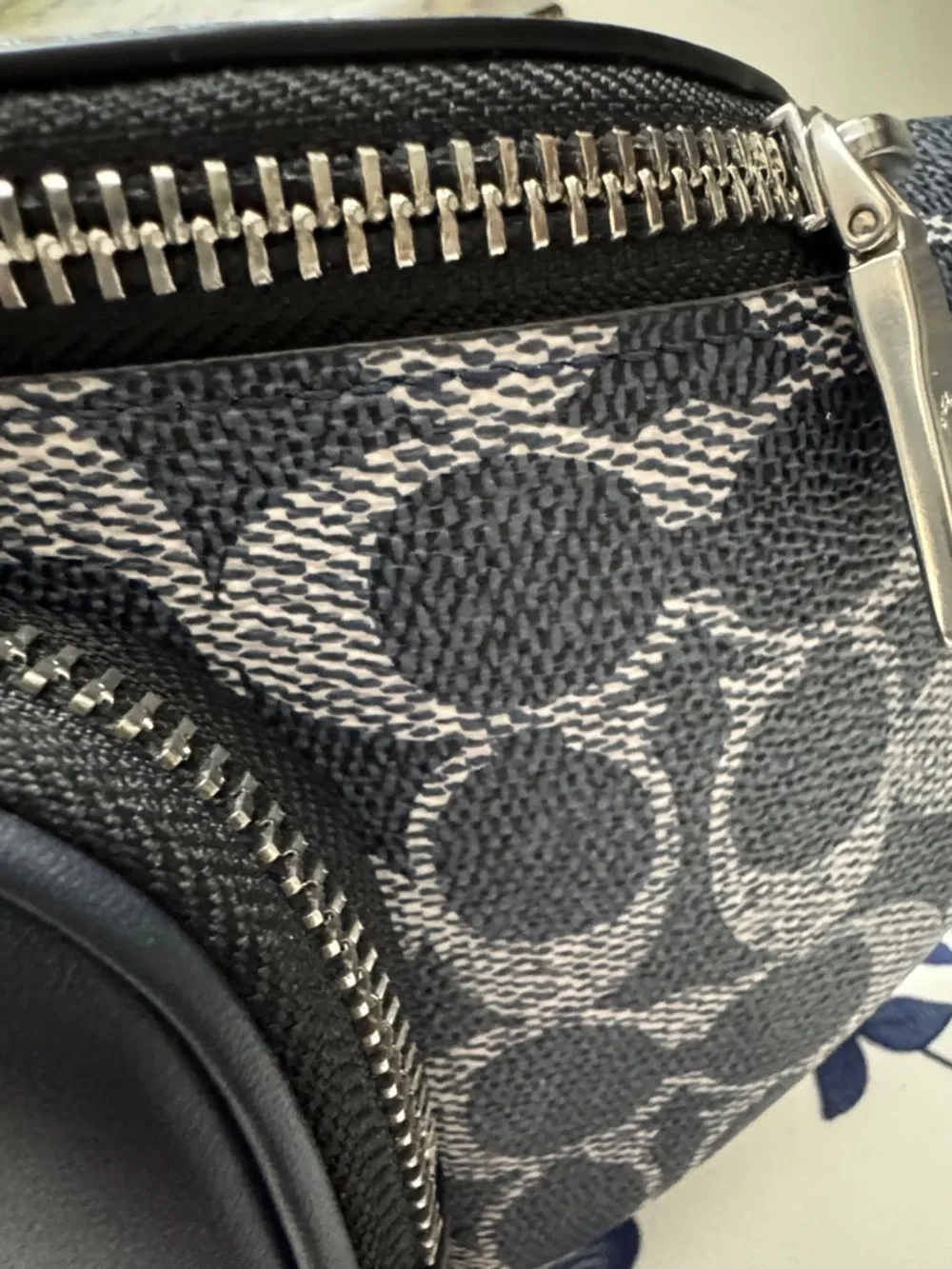 Coach Racer Small Belt Bag in Signature Canvas and Leather NWT